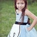 ALICE IN WONDERLAND dress for girls fairy tale special occasion or tea party handmade costume