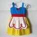 SNOW WHITE dress princess fairy tale dress  for girls tea party costume