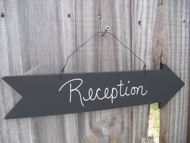 Chalkboard Arrow  Wedding Sign, Candy Bar Sign, Party Sign,Reception Chalkboard Sign ,Dessert Bar Photo Prop- Item 1337