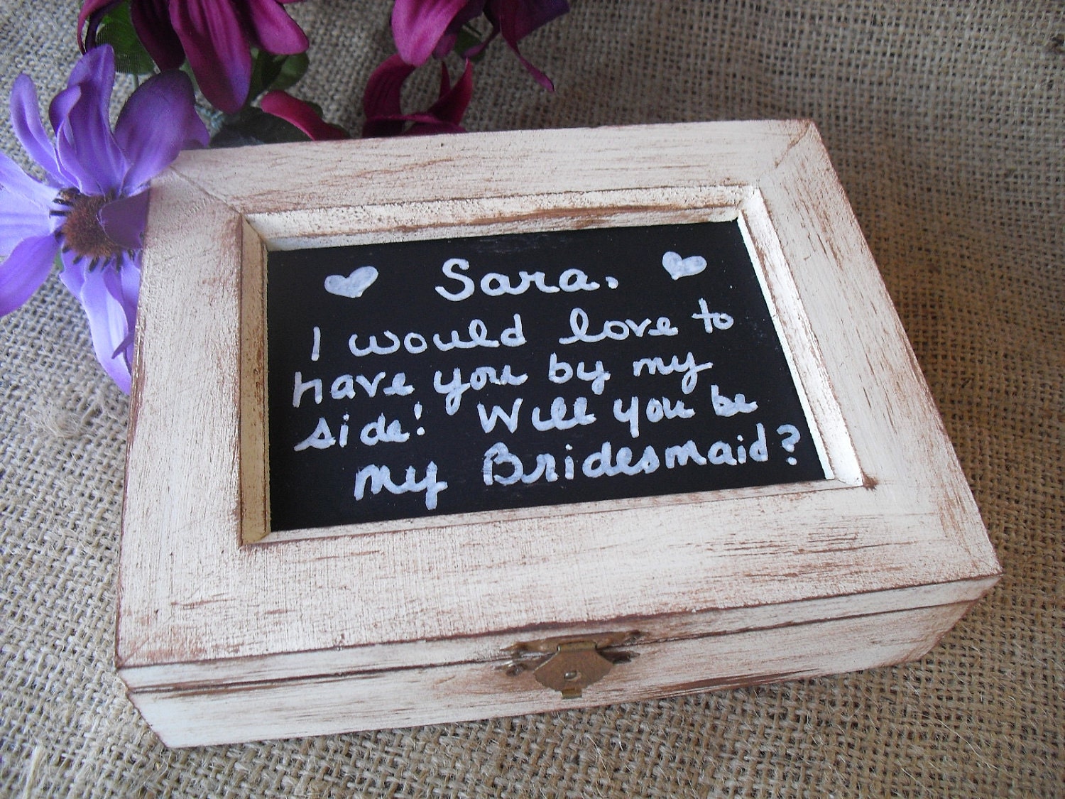 Shabby gift dazzlingexpressions bridesmaid for Gift Chic Chalkboard boxes by Bridesmaid Shabby gift dazzlingexpressions bridesmaid for Gift Chic Chalkboard boxes by Bridesmaid