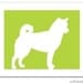 Mod Shiba Inu Fine Art Print - 11x14