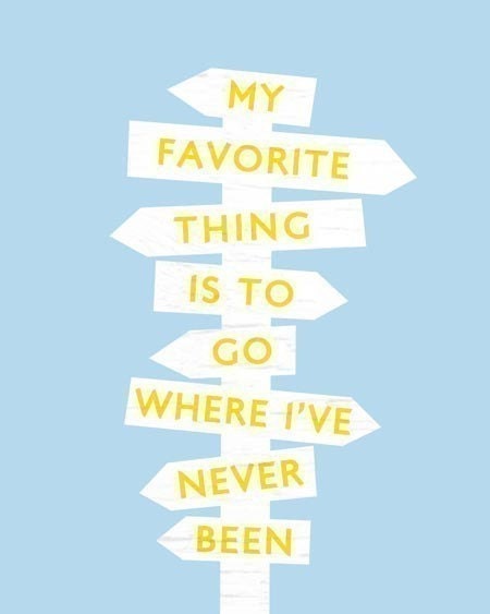 Where I've Never Been - Diane Arbus Quote