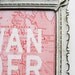 Wanderlust - 5 x 7 Travel-Themed World Map Print in Reddish Orange