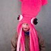 RESERVED for Studioxil Plush Giant Squid Pillow\/Cushion - Hot Pink\/Raspberry