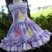 Princess Dress Purple Glitter Fabric 2 3 4 5 6 Custom Order Disney Boutique