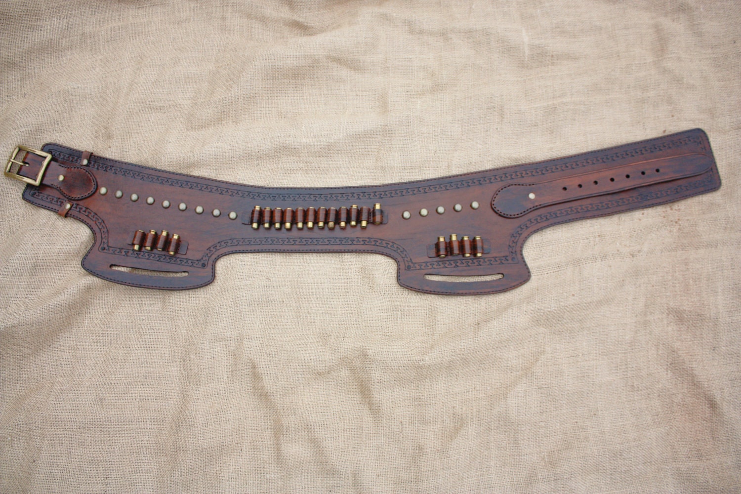 Deluxe Dual Buscadero Belt