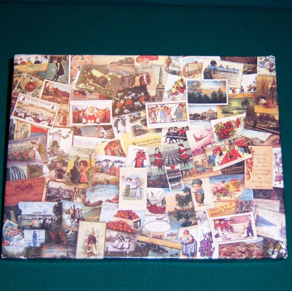1980s Springbok Ephemera Theme Jigsaw Puzzle by Hallmark