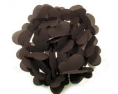 60 Large Paper Butterflies - Black Cardstock