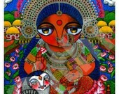 Maa Lakshmi (Goddess of wealth) III PRINT