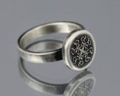 Mandala - Sterling Silver Ring