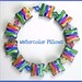 Polymer clay Rainbow Pillow Bead Set