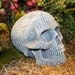 Celtic Skull Concrete Sculpture Garden Art Decor