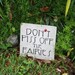 Don't Piss Off The Fairies - Fairy Garden Sign Wall Plaque