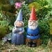 Concrete Art - Garden Gnome Couple - Gnomeo & Juliet