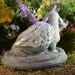 Dog Angel Statue Dachshund Pet Memorial Garden Decor Art
