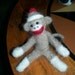 Needle Felted Sock Monkey