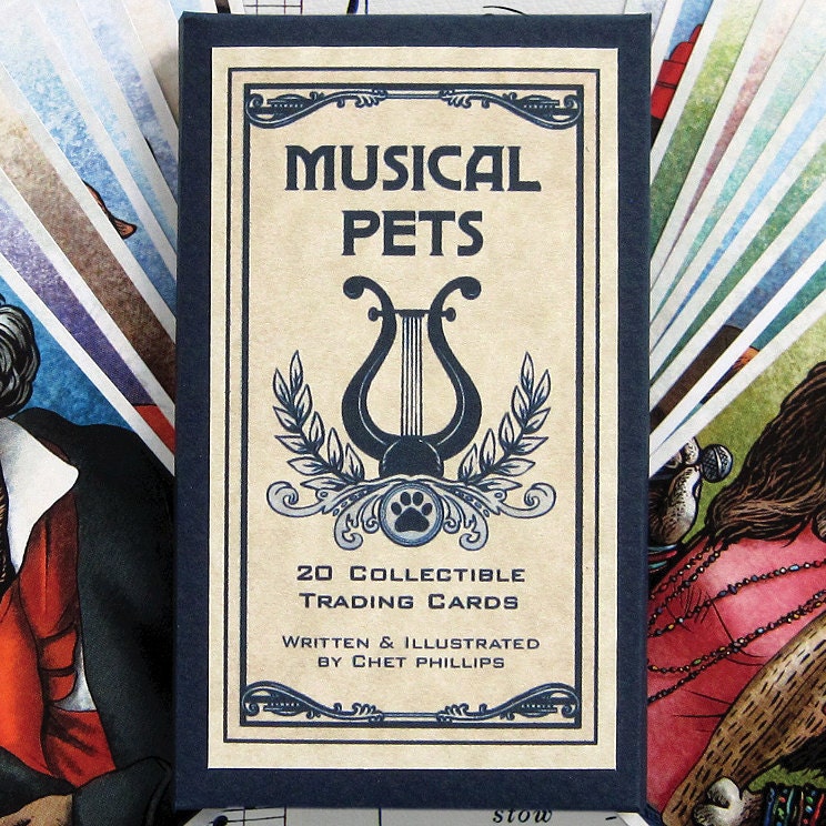 Musical Pets Trading Card Set