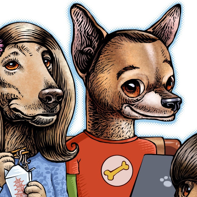 The Canine Transformation Anomaly- Limited Edition Signed Print