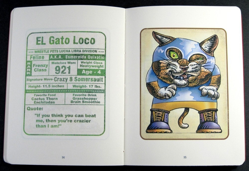 WrestlePets Signed Limited Edition Book