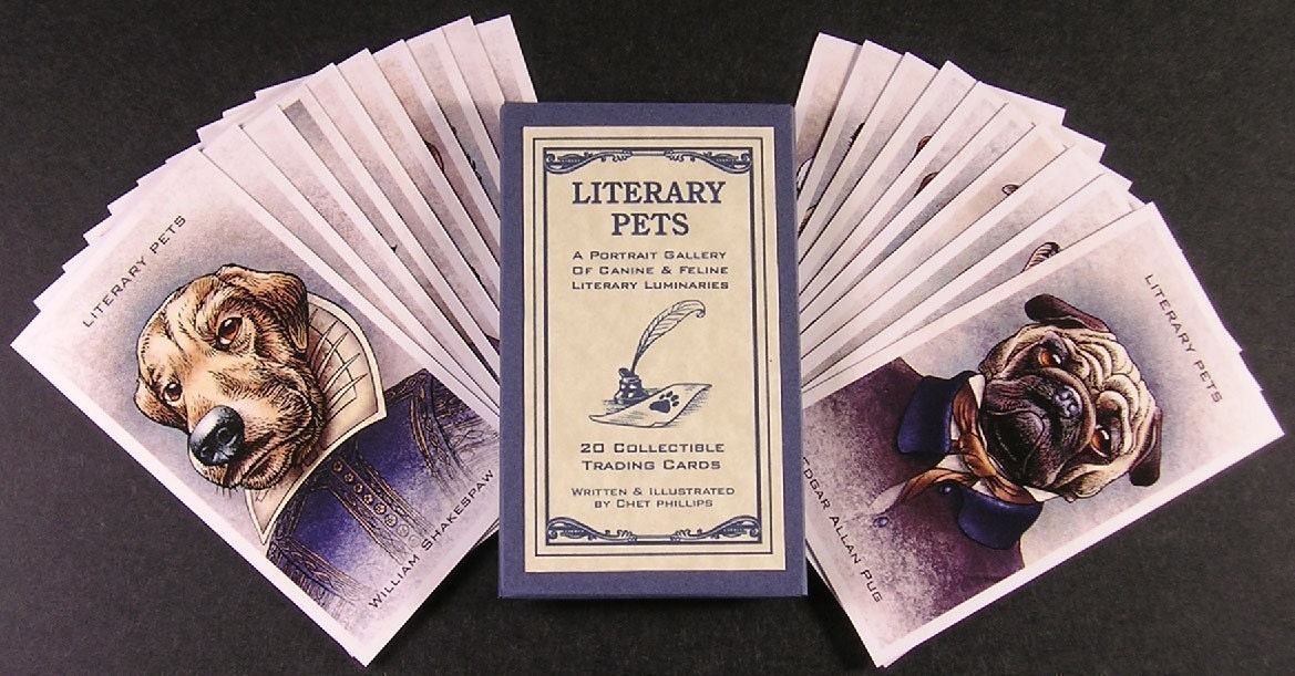 Literary Pets Card Set