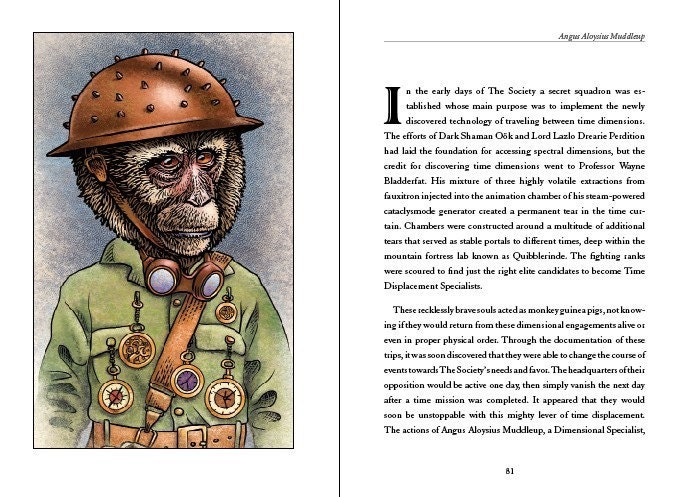 Society of Sinister Simians Limited Edition Book