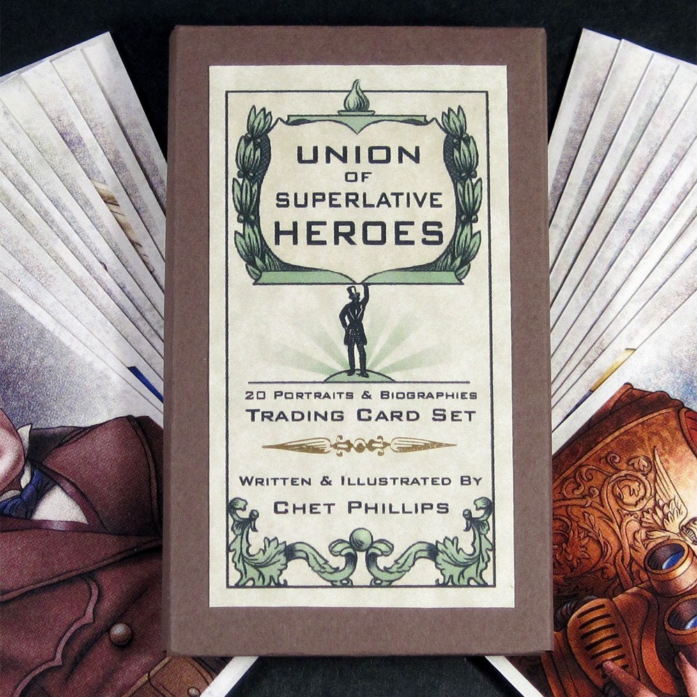 Union of Superlative Heroes Card Set