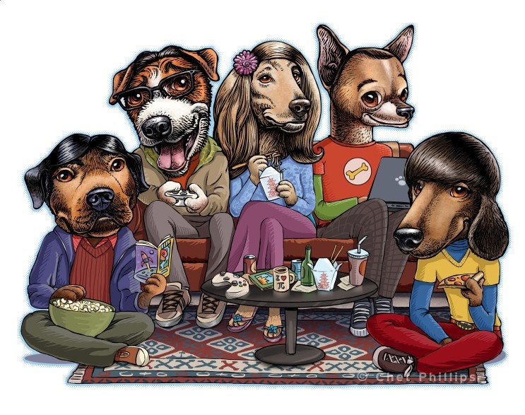 The Canine Transformation Anomaly- Limited Edition Signed Print