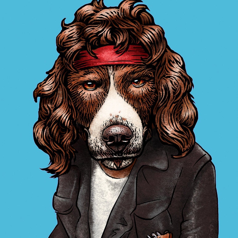 Bruce Springersteen Spaniel