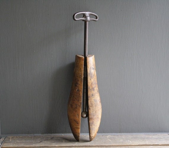 antique wooden shoe stretcher