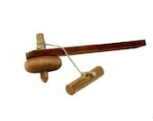 Small Wooden Toy Top - Kids Wood Toy - Toys for Kids Boys and Girls