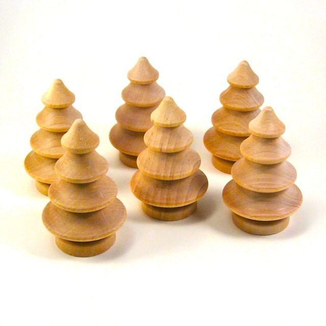 Eighteen Cute Little Christmas Trees