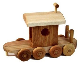 Wooden Train Caboose