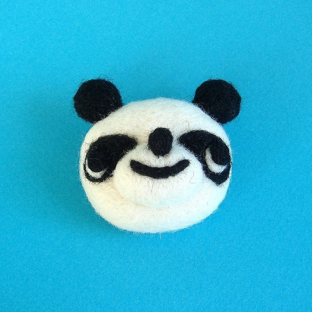Panda Brooch
