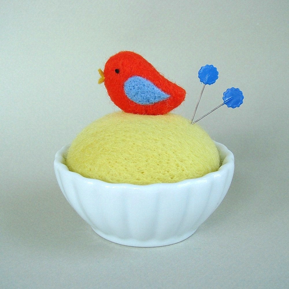 Felted Pincushion