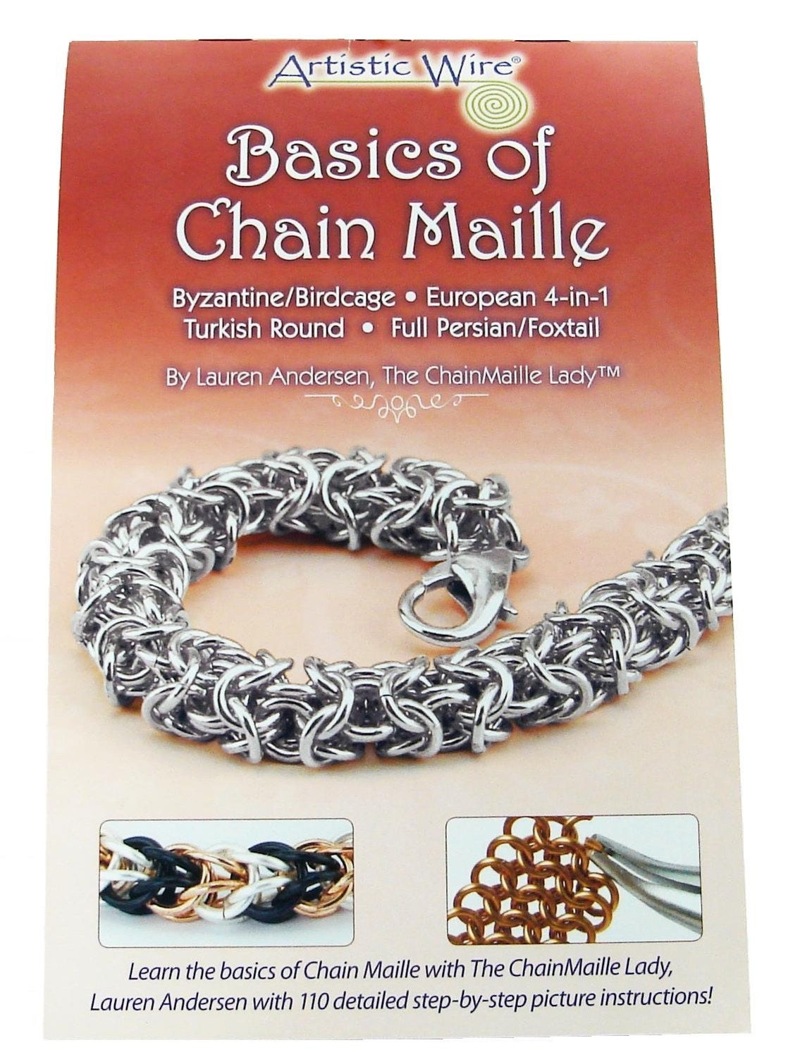 Basics Of Chain Maille Book by The ChainMaille Lady Autographed Copy FREE SHIPPING