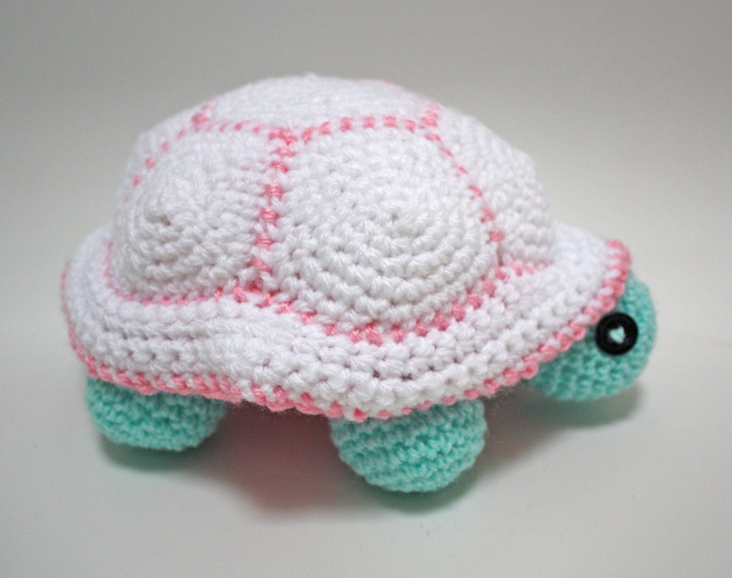 PATTERN - Mrs Tortoise Amigurumi - Free International Shipping