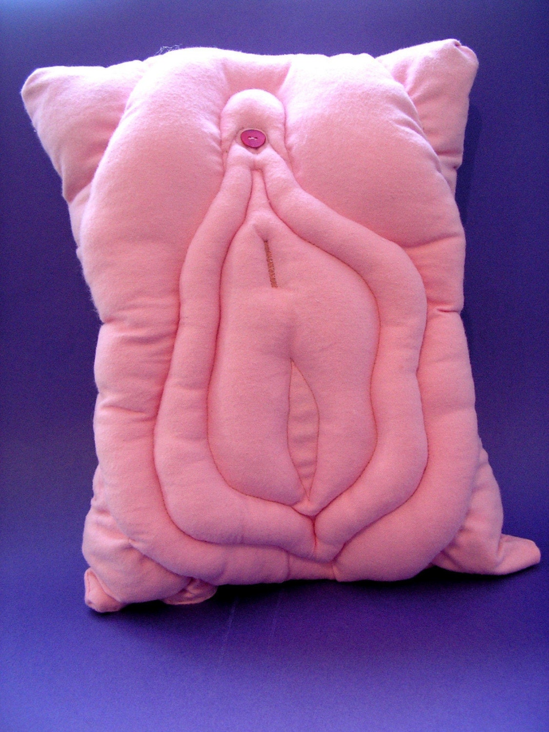 Vagina Pillow with a Secret Pocket for your Vibrator - Mature