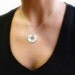 Voyager necklace - compass rose and Whitman quote - Inspirational jewelry - Graduation pendant