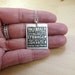 Inspirational quote necklace - You are braver than you believe - Inspirational jewelry graduation