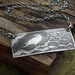 Raven at night necklace