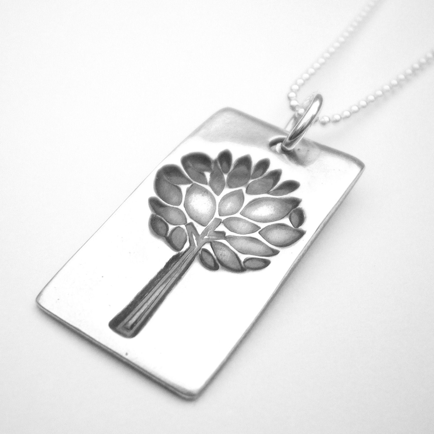 Silver Tree Pendant, Tree of Life Pendant, Silver Tree Necklace, Tree Necklace
