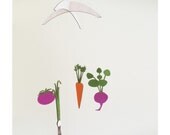 Felt Mobile- Vegetables- ON SALE