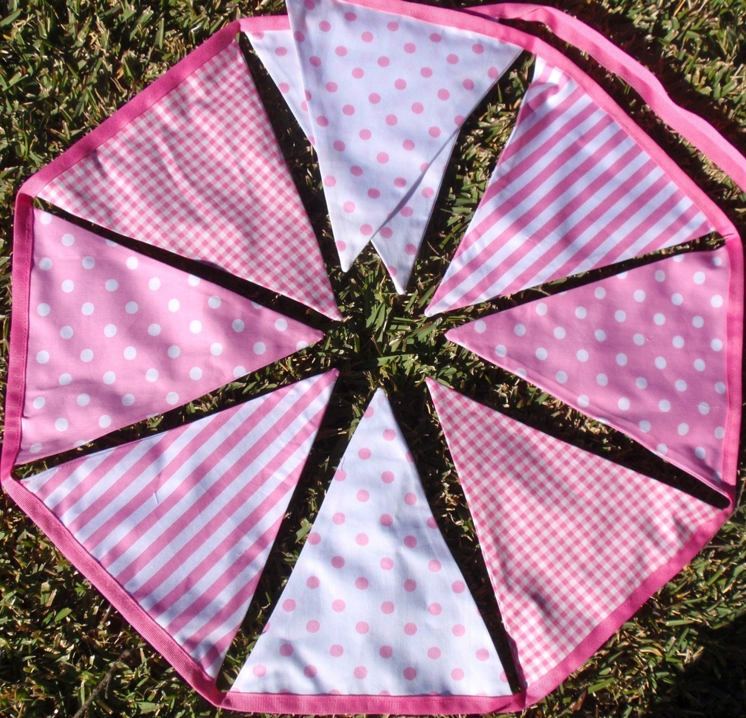Bunting / Flags / Pennant Strings - Cotton Candy