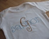 Monogrammed Onesie or Shirt