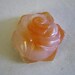 Carnelian Rose Pendant
