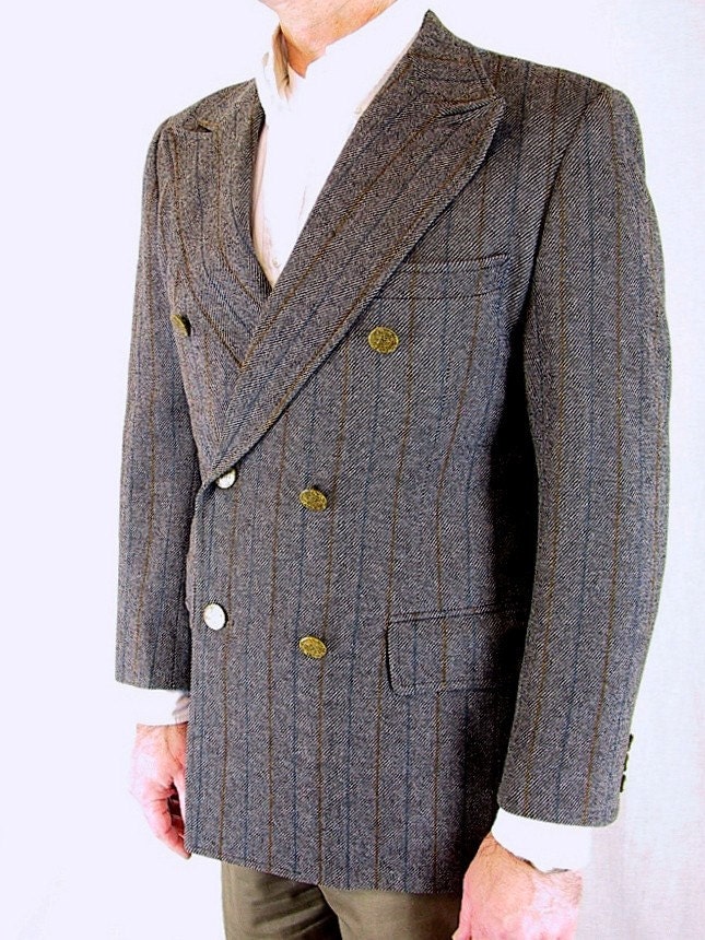 Suit - Men's Tweed Vintage Jacket