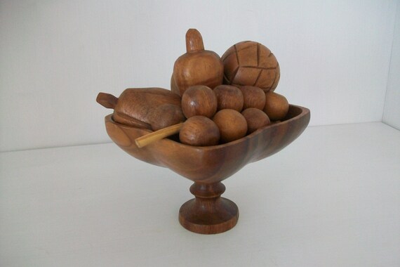 SALE Vintage Wooden Fruit Stand by elizabethwrenvintage on Etsy