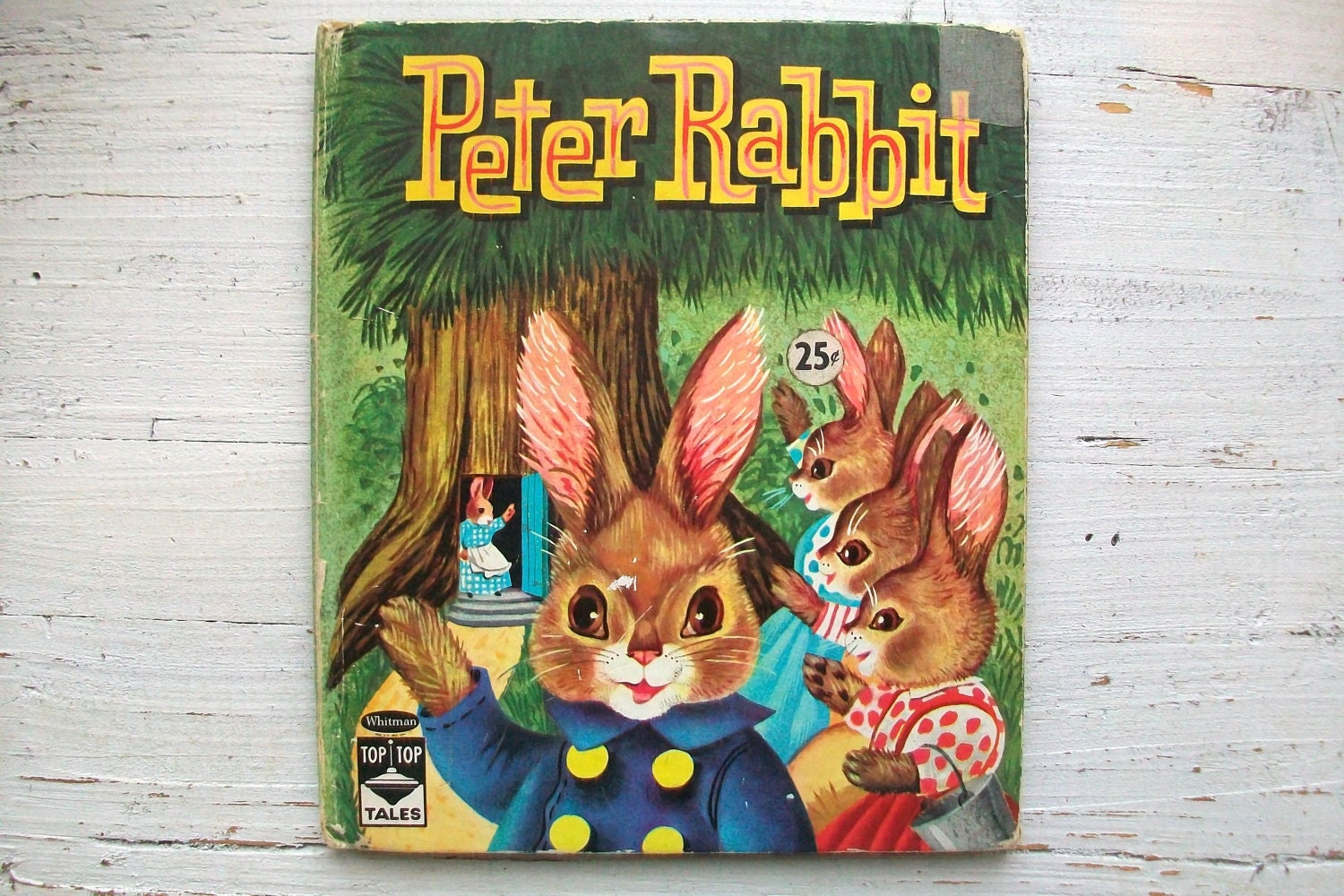 Vintage 1960's Children's Book- Peter Rabbit
