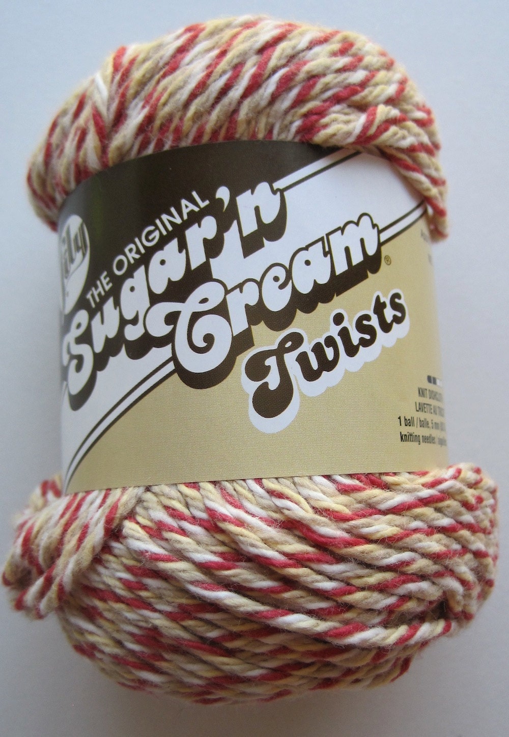 100 Cotton Yarn Sugar'n Cream Twists by on Etsy