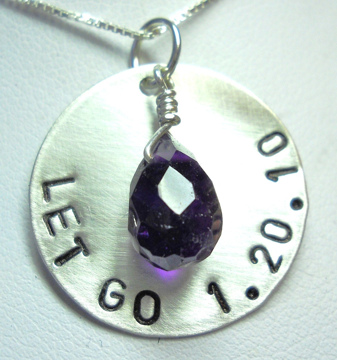 Sobriety Anniversary Necklace